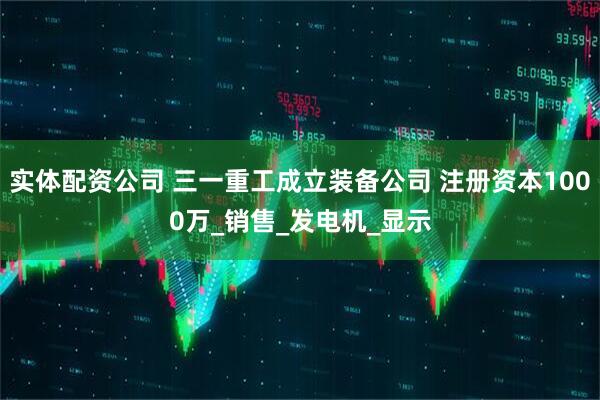 实体配资公司 三一重工成立装备公司 注册资本1000万_销售_发电机_显示